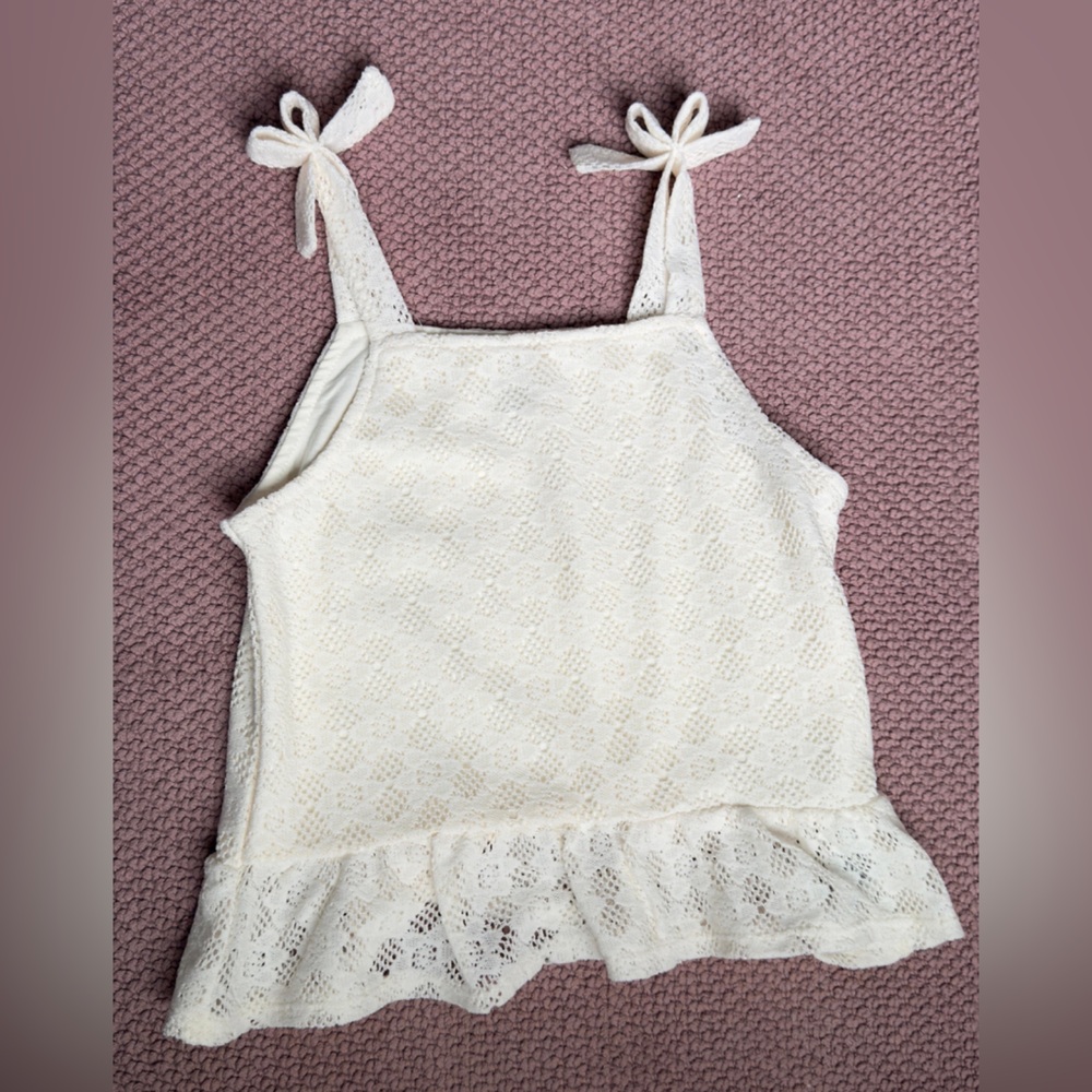 H&M White Lace Kids Bodysuit